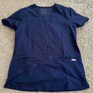 Figs Casma Size Small Navy Too